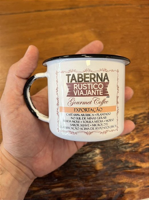 Caneca Esmaltada Taberna 370ml