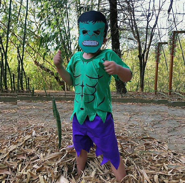 Fantasia Hulk Infantil