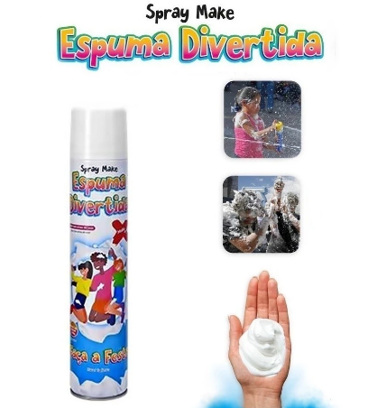 Espuminha Divertida - Neve Artificial - Espuma Maluca 400ml