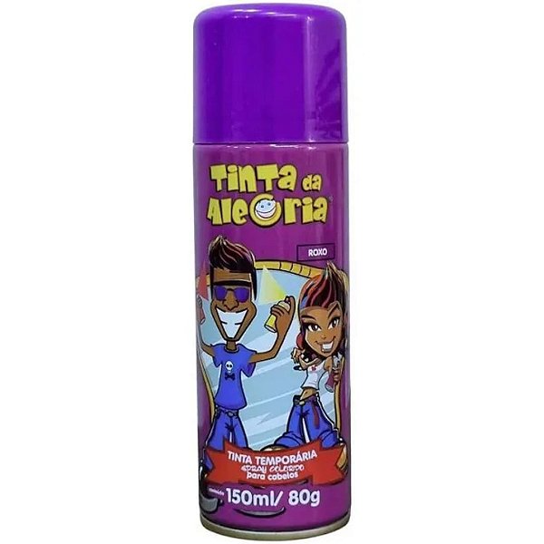 Tinta Spray para Cabelo - ROXO