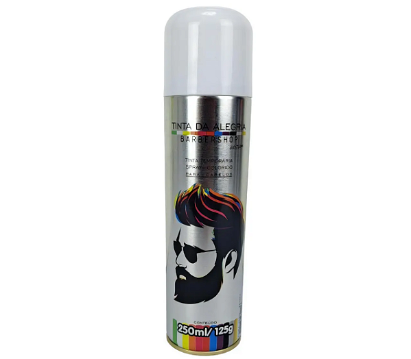 Tinta Spray para Cabelo - BRANCA