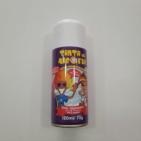 Tinta Spray para Cabelo - BRANCA