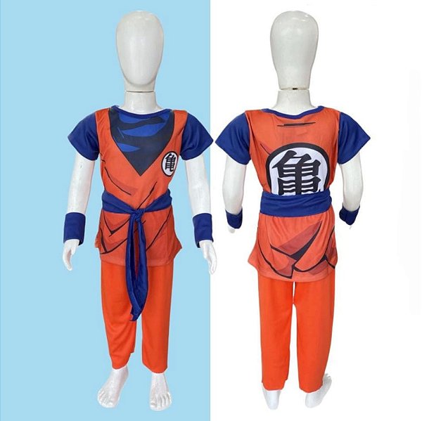Fantasia Goku Calça Infantil
