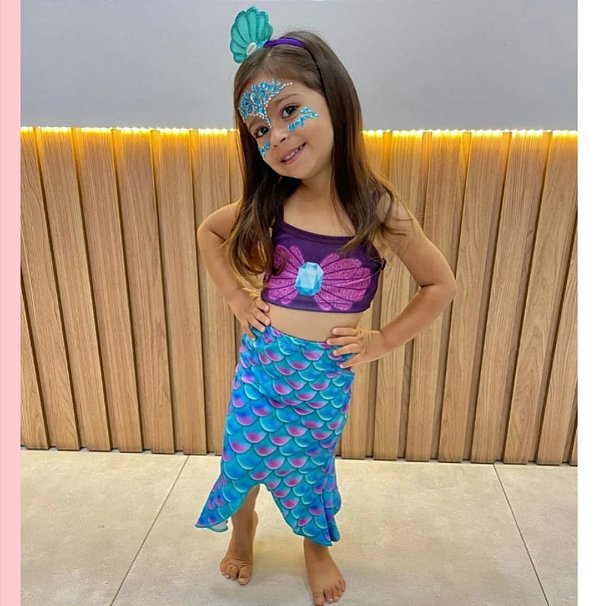 Fantasia Sereia Infantil
