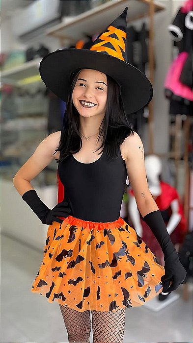 SAIA TULE MORCEGO LARANJA