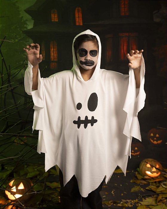 FANTASIA FANTASMINHA MASCULINO INFANTIL