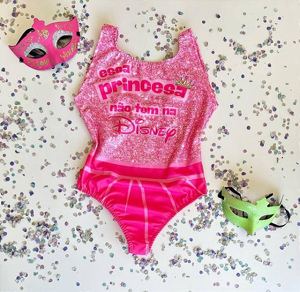BODY ESSA PRINCESA NÃO TEM NA DISNEY