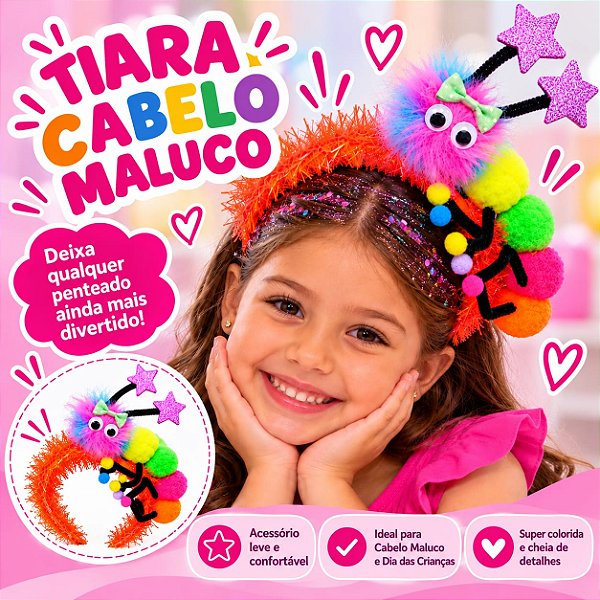 TIARA LAGARTINHA - CABELO MALUCO