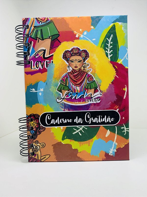 Caderno da Gratidão I Love Frida