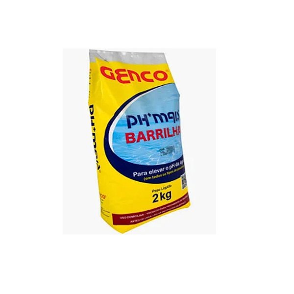 ELEVADOR DE PH+ BARRILHA 2KG GENCO