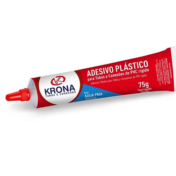 COLA ADESIVO P/TUBO PVC 75GR KRONA REF 517