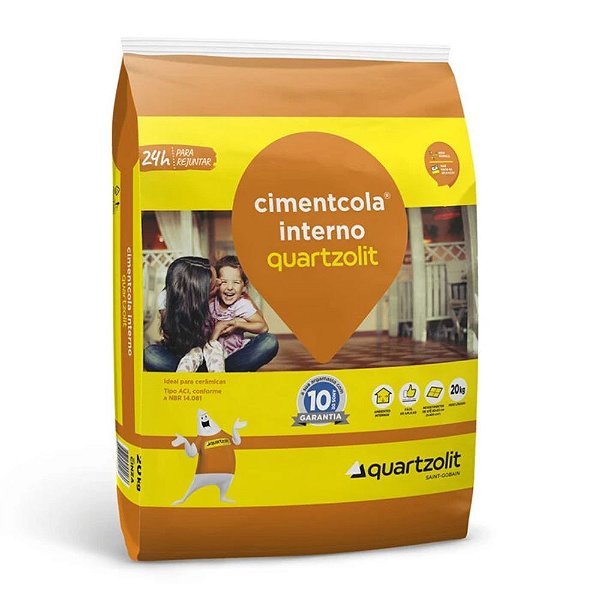 ARGAMASSA AC1 20KG QUARTZOLIT