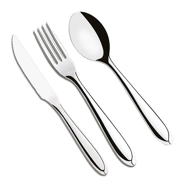 TALHERES DIVERSOS ACO INOX LAGUNA TRAMONTINA