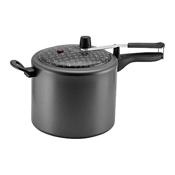 PANELA PRESSAO 7,0L ANTI ADERENTE PRETA PANELUX