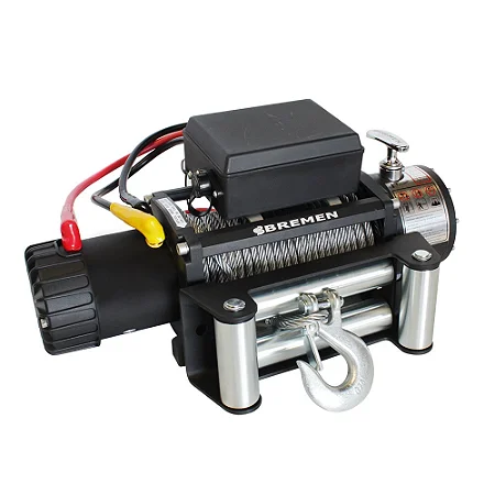 GUINCHO 12V 12.000LB / 5.443KG CABO ACO 30M X 3/8 IP67