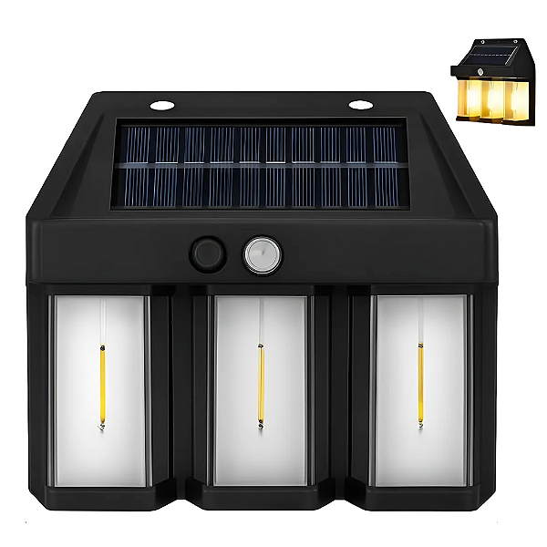 LUMINARIA SOLAR 3 FILAMENTO KAISHU