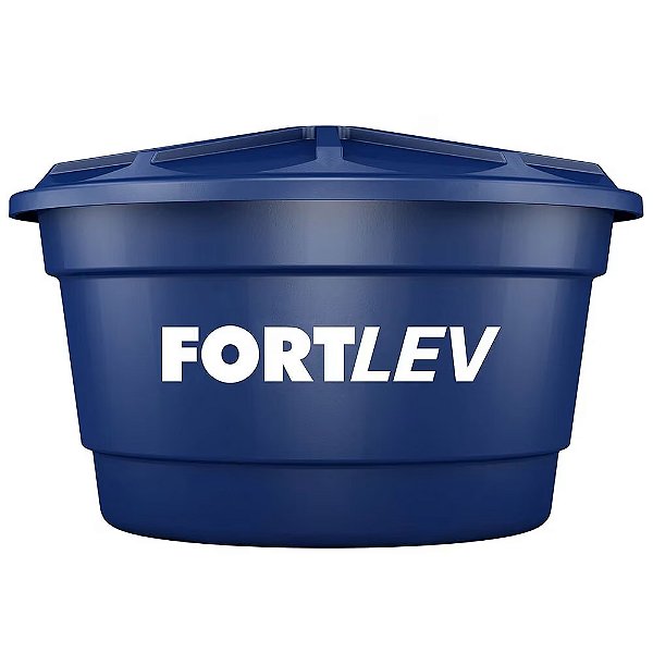 CAIXA D' AGUA PLAST....1.000 L C/TAMPA FORTLEVE.