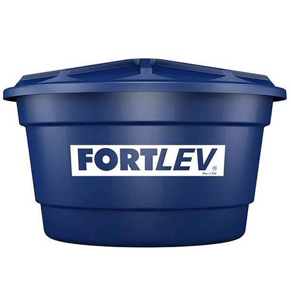 CAIXA D' AGUA PLAST. .... 500 L C/TAMPA FORTLEV .