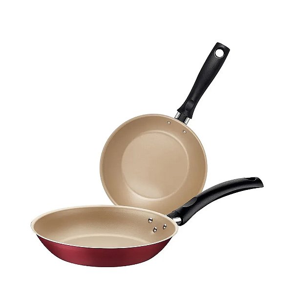 FRIGIDEIRA ALUM JOGO 2 PC TURIM VERM TRAMONT .