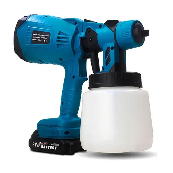 PISTOLA DE PINTURA ELETRIC PROF 200W C/2 BATERIA EXBOM