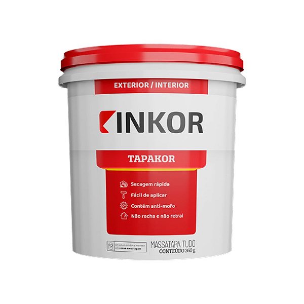 MASSA NIVELADORA INKOR TAPA FURO 90 GR .