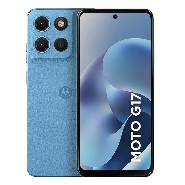SMARTPHONE MOTO G17 256GB AZUL CLARO