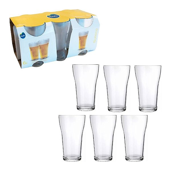 COPO CONJ C/6UN 200ML CERVEJA CHOPPINHO .