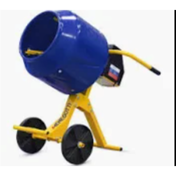 Betoneira Compacta 130 Litros 1/2 CV 4 Polos Monofásica 110V Azul MENEGOTTI