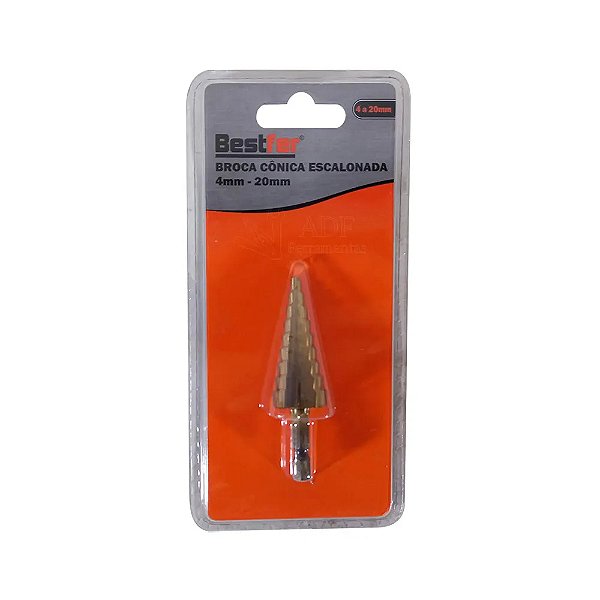 BROCA ACO CONICA ESCALONA 4 A 20MM BFER .