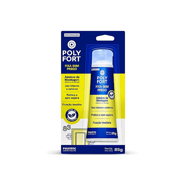 COLA PREGO 85G POLYFORT PULVITEC .
