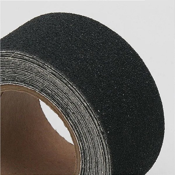 FITA ADESIVA ANTIDERRAP 50MM X 5M PRETO DECOR .