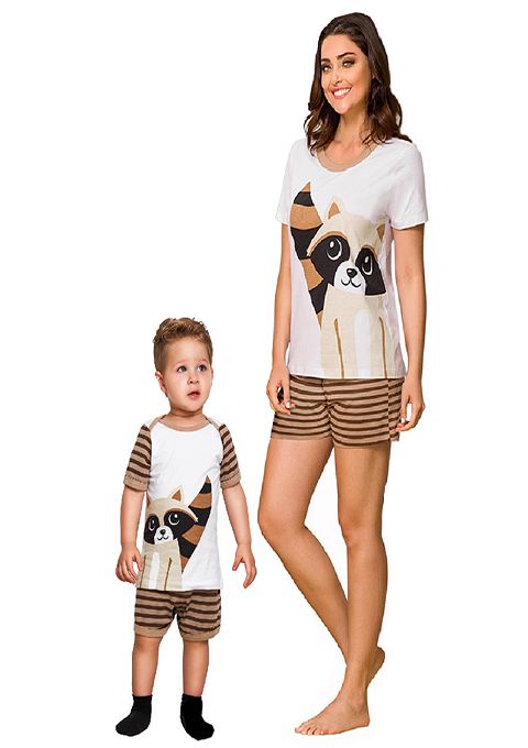 conjunto mae e filho homem