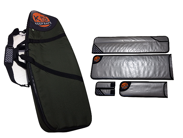 Capa Sarcófago para Hydrofoil Keep Safe Bags - Compact Foil + Capas Individuais - MODELO ENVELOPE