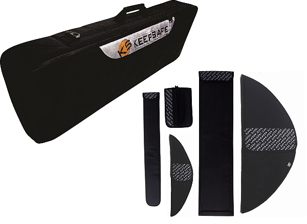 Capa Foil Keep Safe Bags - Case + Capas Individuais - MODELO BIPARTIDO