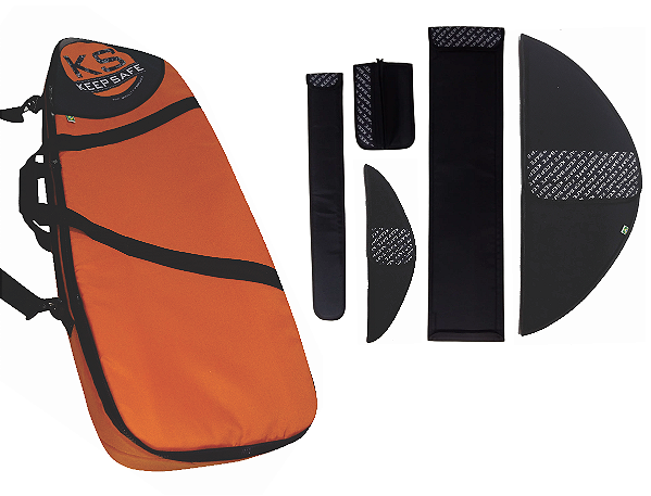 Capa Sarcófago para Hydrofoil Keep Safe Bags - Compact Foil + Capas Individuais - MODELO BIPARTIDO