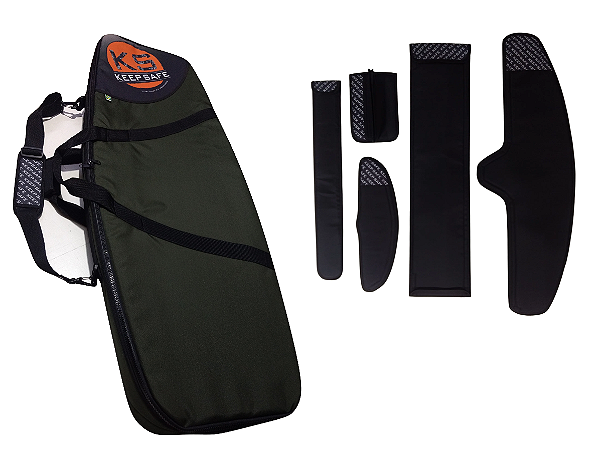 Capa Sarcófago para Hydrofoil Keep Safe Bags - Compact Foil + Capas Individuais - MODELO INTEIRIÇO