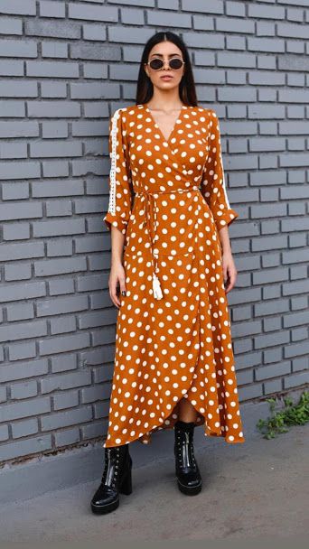 vestido transpassado na frente