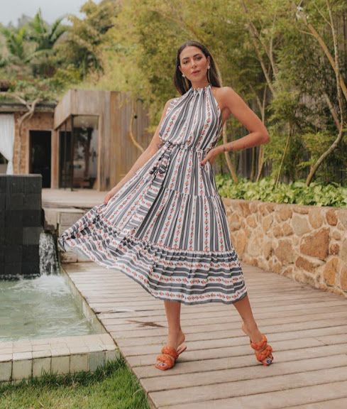 Bazar |  RIVIERA FRANCESA / VESTIDO MÔNACO MIDI |  Código: KM141330