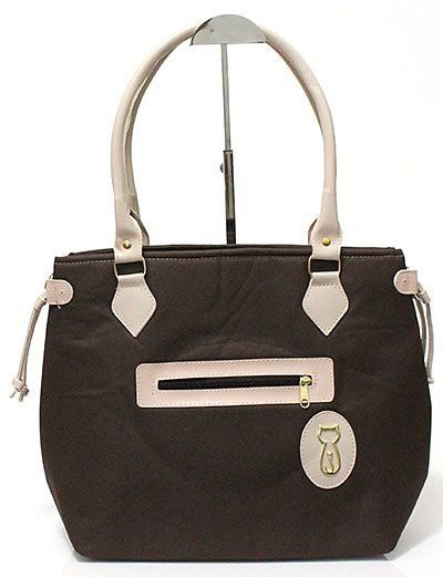 Bolsa Marrom de Lona