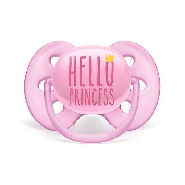 Chupeta Ultra Soft Decorada Princess 6-18M - Philips Avent