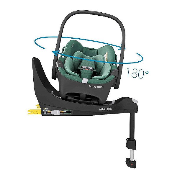 Bebê Conforto Pebble 360 com Base FamilyFix 360 Essential Green - Maxi-Cosi
