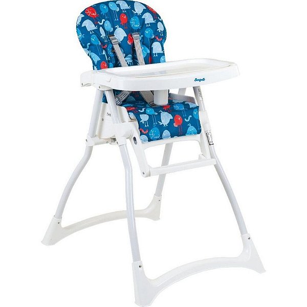 Cadeira de Alimentação Merenda Passarinho Azul - Burigotto