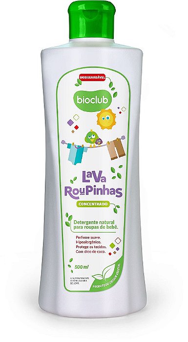Lava Roupas Concentrado Detergente Natural  - Bioclub Baby