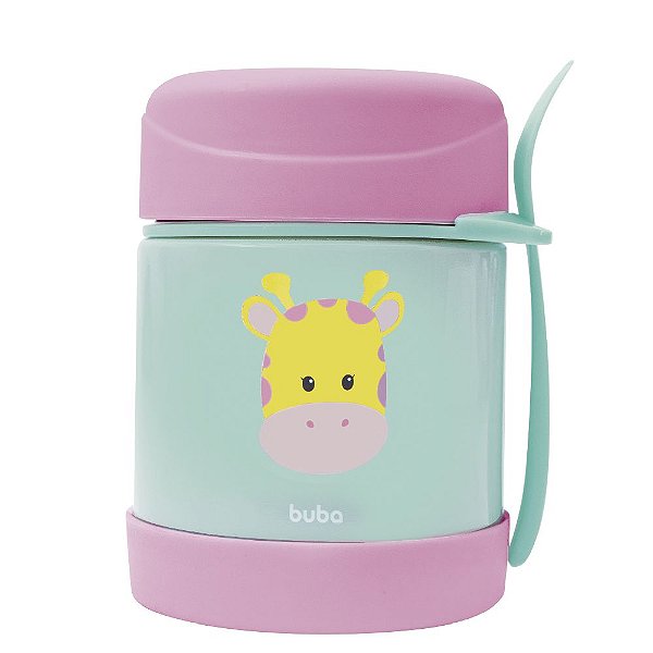 Pote Térmico animal Fun Girafa - Buba