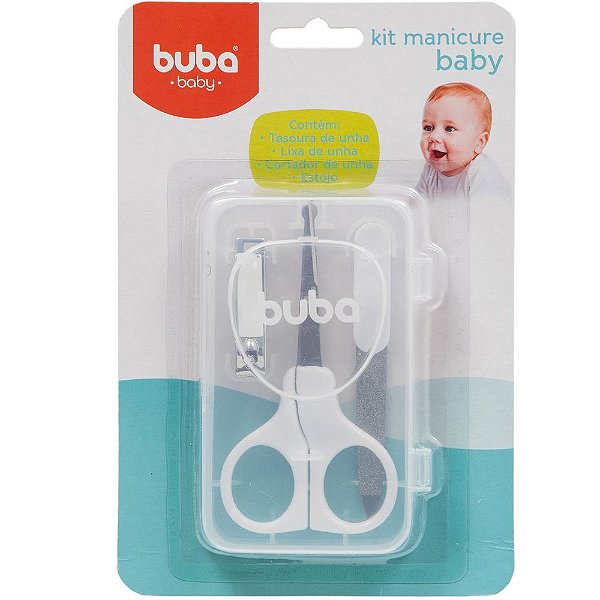 Kit Manicure Baby Branco - Buba