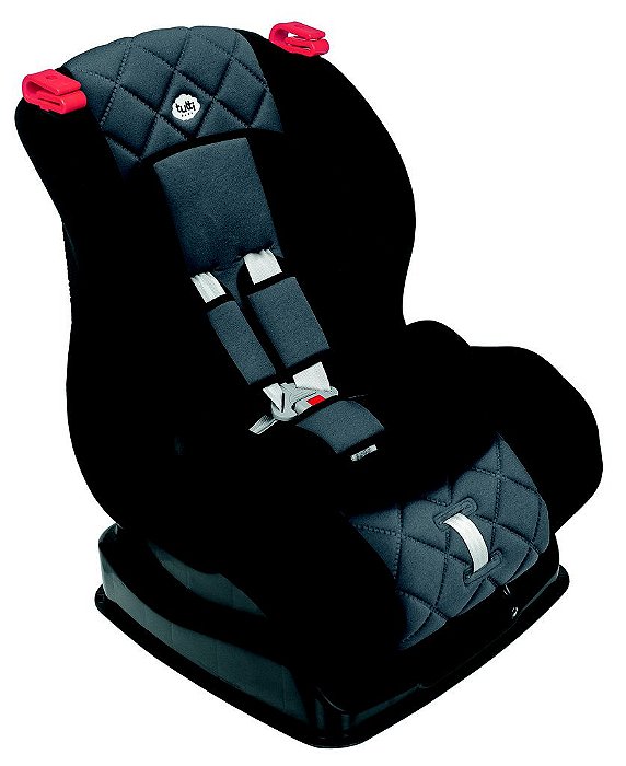 Cadeirinha de Carro Atlantis Tutti Baby 9 a 25 kg Preto e Cinza