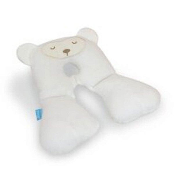 Protetor Para Pescoço Urso Com Apoio Branco - Clingo