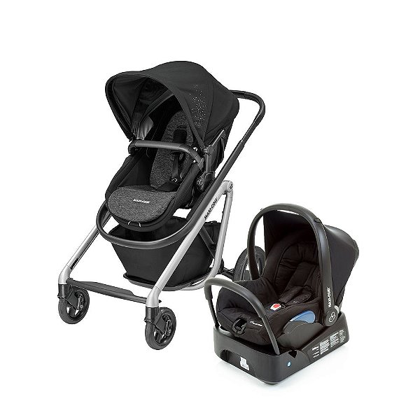 Travel System Lila Maxi-Cosi - Nomad Black