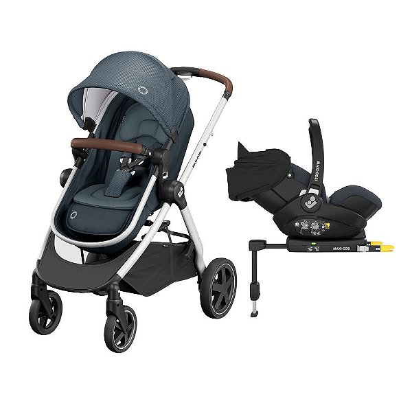 Travel System Anna² Trio Isofix Maxi-Cosi - Essential Graphite Brown