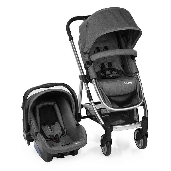 Travel System Epic Lite Duo Infanti Grey Classic